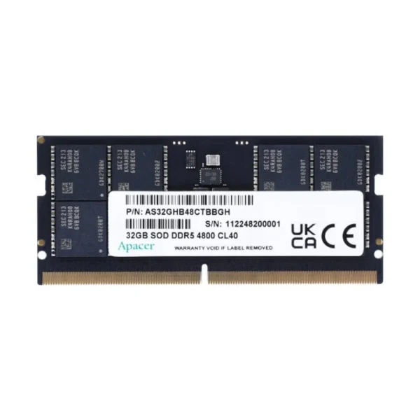 Apacer 4800 MHz DDR5 Notebook Memory (8GB)