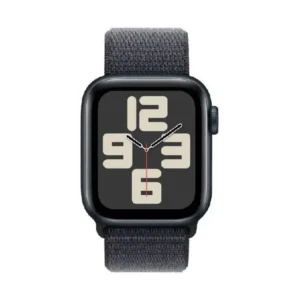 Apple Watch Series SE 2nd Gen GPS, 40mm Midnight Aluminium Case with Ink Sport Loop