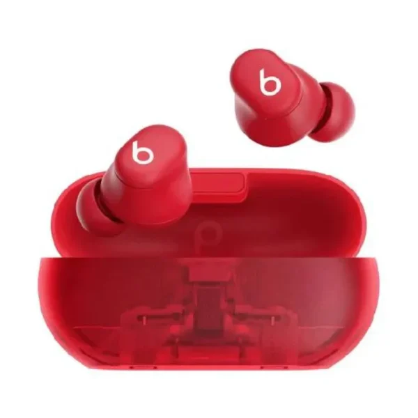 Beats Solo Buds (Transparent Red)