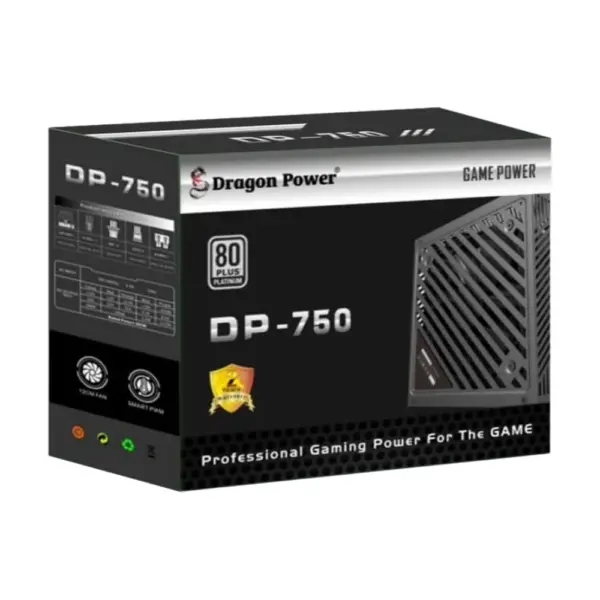 Dragon Power DP-750W Power Supply (80Plus Platinum)