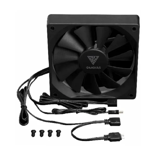 Gamdias AEOLUS M3-1201 ARGB PWM Cabinet Fan (Single Pack) - Image 4