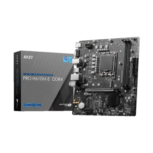MSI PRO H610M-E DDR4 Motherboard - Image 2