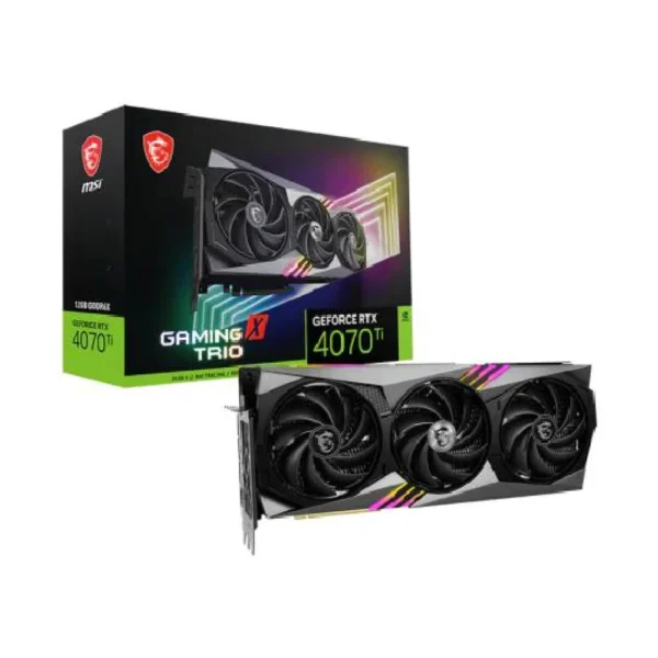 MSI NVIDIA GeForce RTX 4070 Ti GAMING X TRIO 12G Graphic Card - Image 2