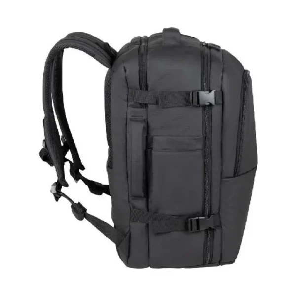 Rivacase 8465 Black Coated ECO Travel Laptop Backpack 17.3" - Image 3