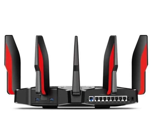 TP-Link Archer AC5400X Mu-Mimo Tri-Band Gaming Router (Black) - Image 3